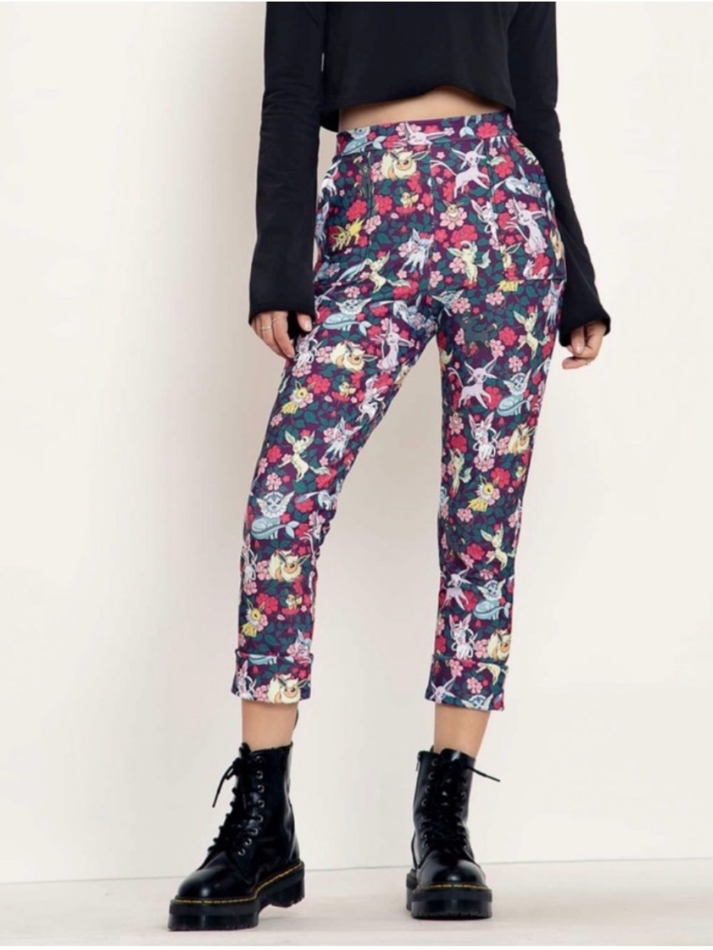 BlackMilk Floral eevee eeveelution pants pokemon